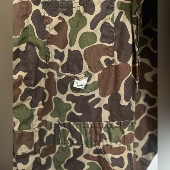 Vintage Men’s‎ DUXBAK Camo Hunting Zip Up Jumpsuit Suit Bib Overalls Medium. - Picture 3 of 12